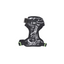 M-Pets Urban Style Black/White Easy Fit Köpek Göğüs Tasması (S)