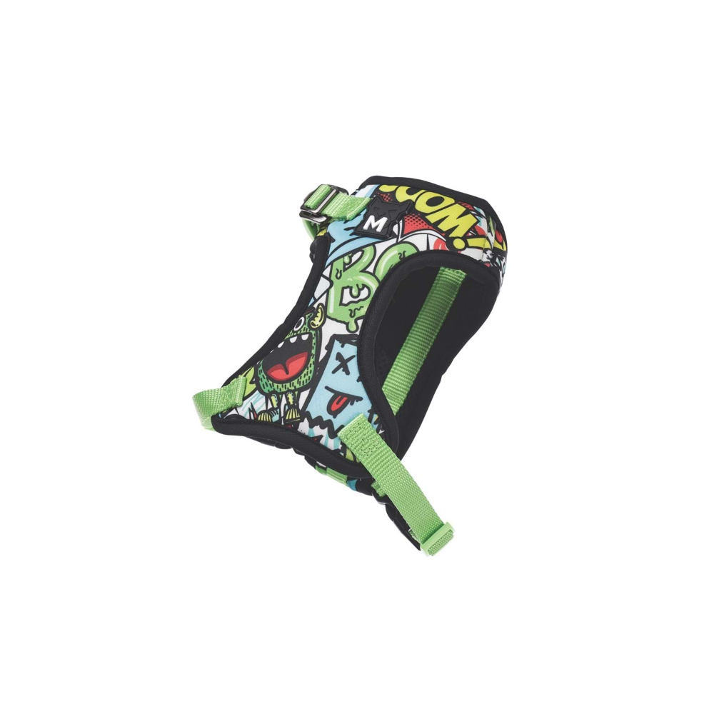 M-Pets Urban Style Multicolor Easy Fit Köpek Göğüs Tasması (XS)
