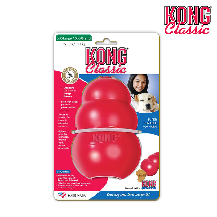 KONG Classic Köpekler için Çok Amaçlı Isırma Oyuncağı XXL
