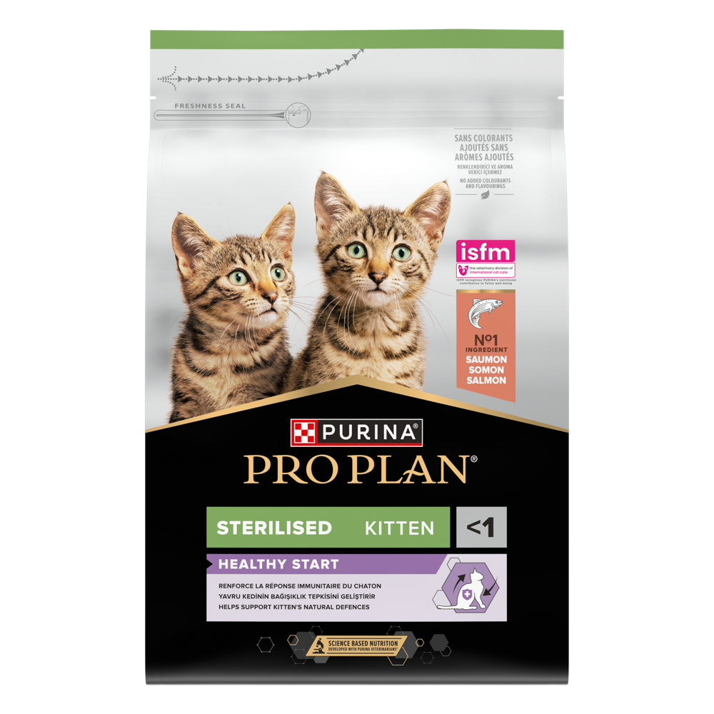 Pro Plan Kitten Sterilised Somon 3 Kg Yavru Kısır Kuru Kedi Maması