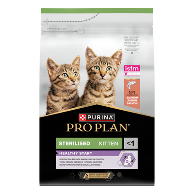 Pro Plan Kitten Sterilised Somon 3 Kg Yavru Kısır Kuru Kedi Maması