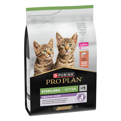Pro Plan Kitten Sterilised Somon 3 Kg Yavru Kısır Kuru Kedi Maması