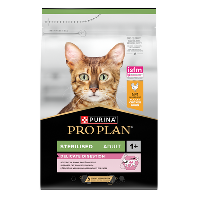 Pro Plan Sterilised Tavuklu 3 Kg Kısırlaştırılmış Kuru Kedi Maması