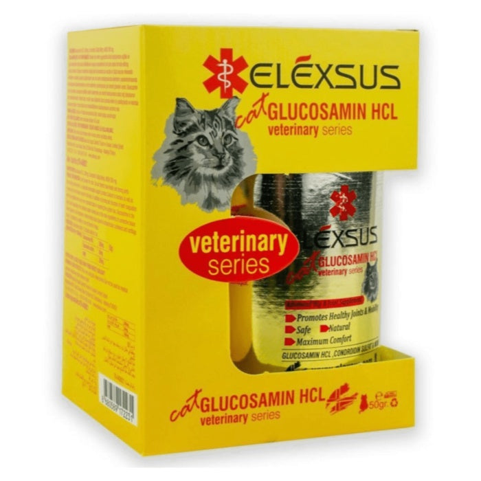 Elexsus Kediler için Glucosamin 50gr