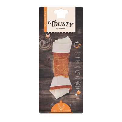M-Pets Trusty Extra Chicken Düğümlü Kemik 75Gr/15,3Cm