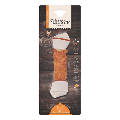 M-Pets Trusty Extra Chicken Düğümlü Kemik 100Gr/20,3Cm