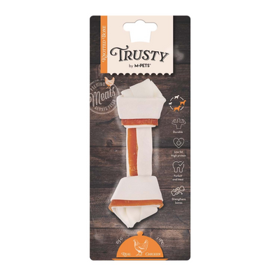 M-Pets Trusty Chicken Düğümlü Kemik 65Gr/15,3Cm