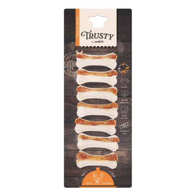 M-Pets Trusty Chicken Press Kemik 7Li 140Gr/7,7Cm
