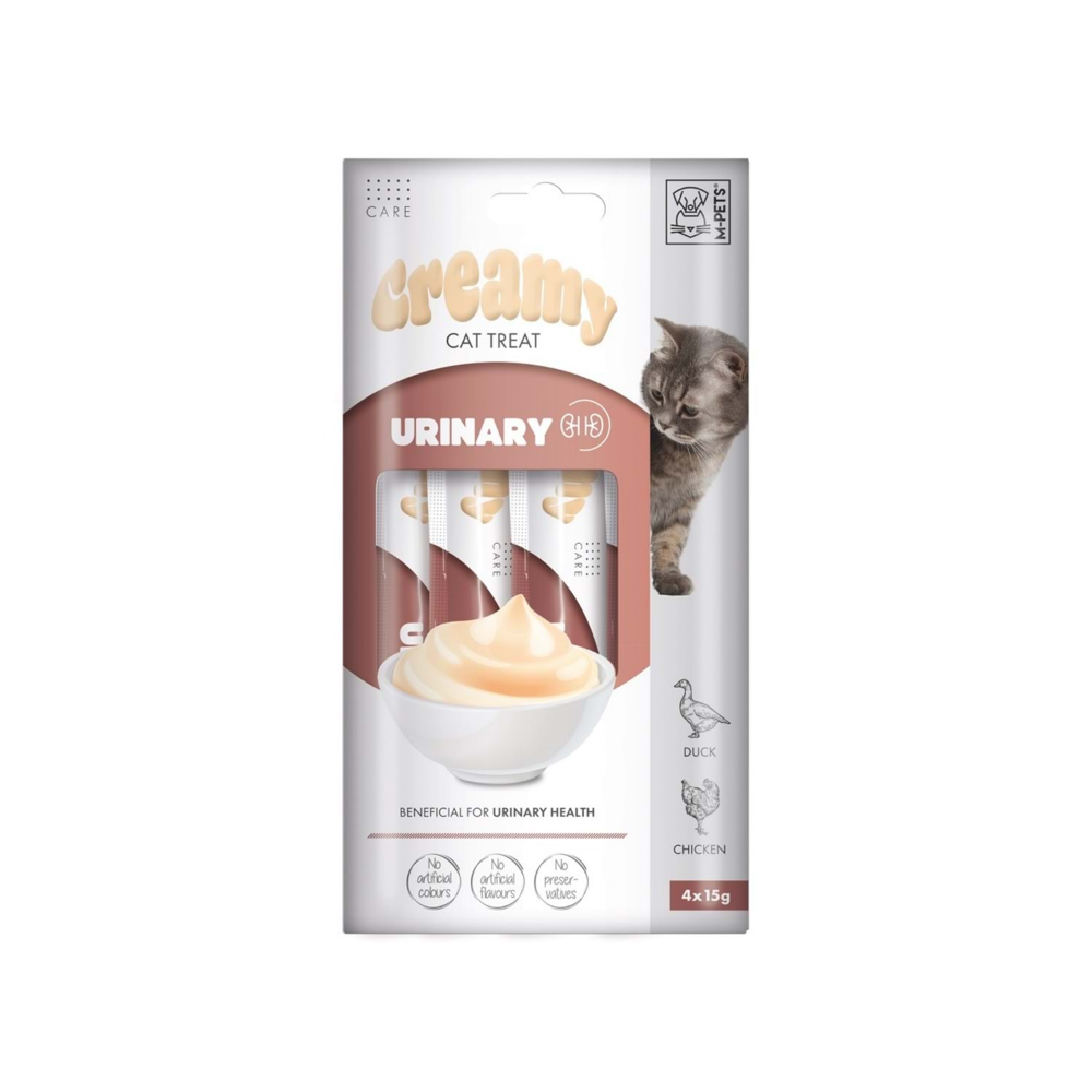 M-Pets Urinary Fonksiyonel Creamy Kedi Ödülü 4x15gr