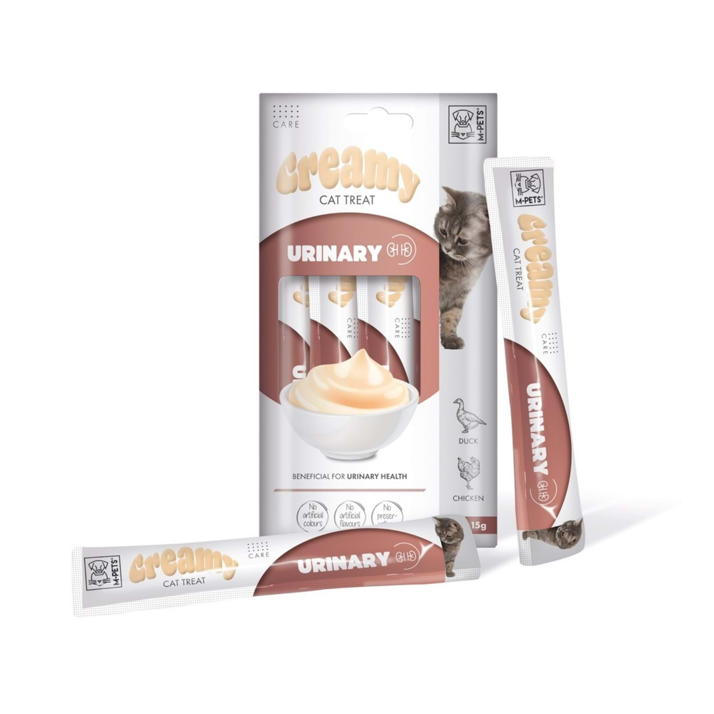M-Pets Urinary Fonksiyonel Creamy Kedi Ödülü 4x15gr