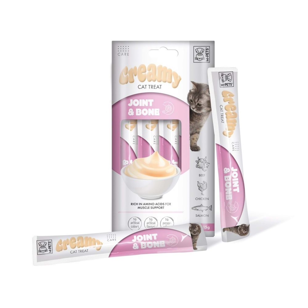 M-Pets Joint & Bone Fonksiyonel Creamy Kedi Ödülü 4x15gr