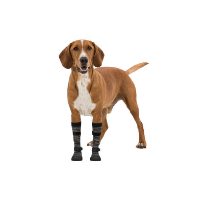 Trixie Yumuşak Köpek Çizmesi M 2 Adet Siyah Gri
