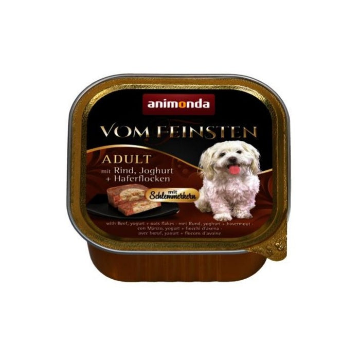 Animonda Vom Feinsten Sığır etli & Yoğurtlu Yaş Mama 150gr