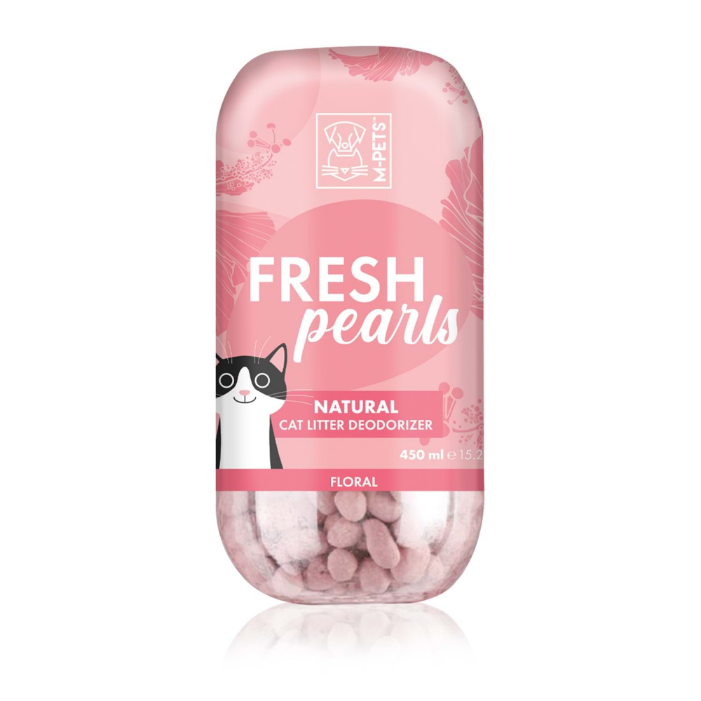 M-Pets Fresh Pearls Kedi Kumu Deodorant Çiçek Kokulu 450ml