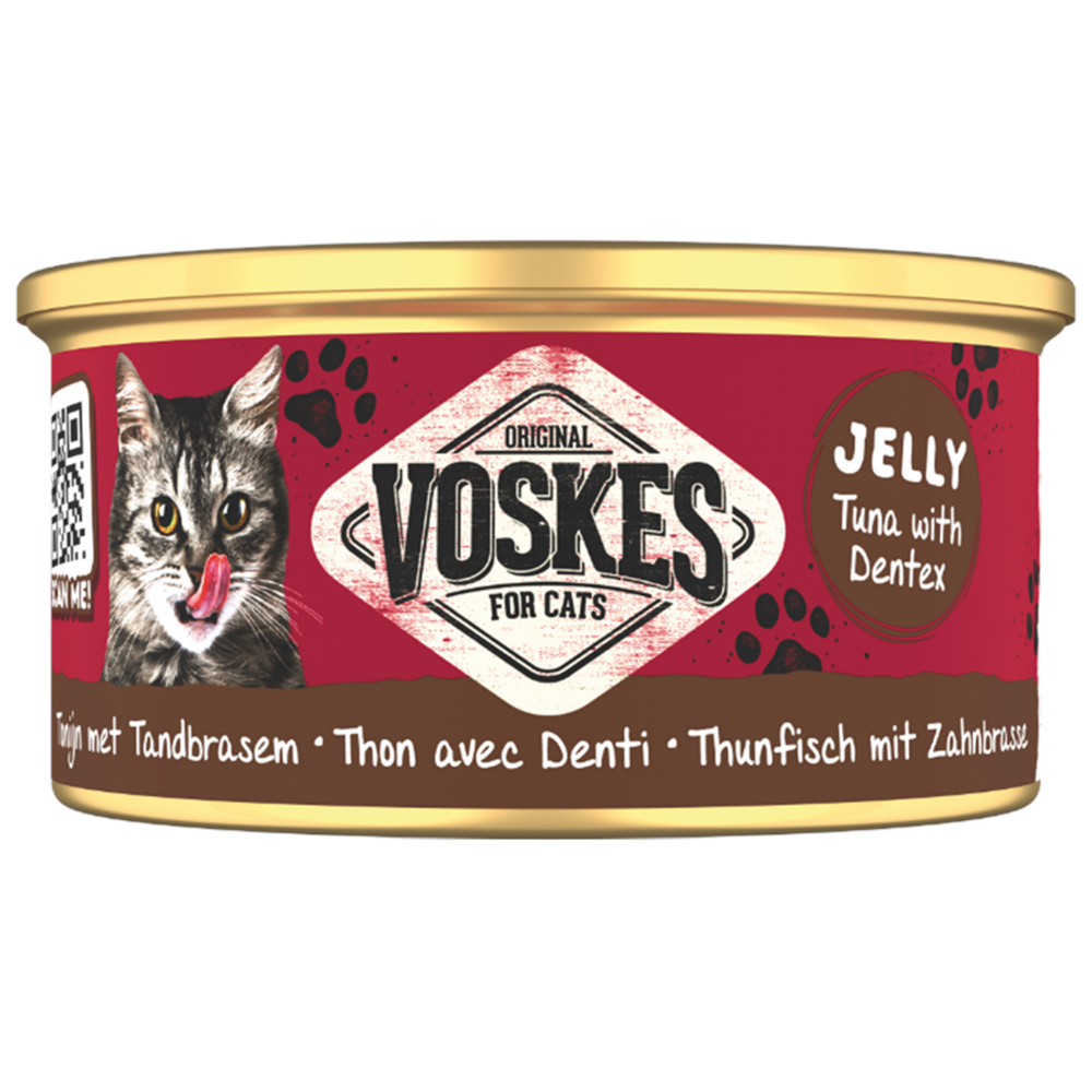 Voskes Ton Balığı ve Sinagrit Kedi Konservesi 85gr