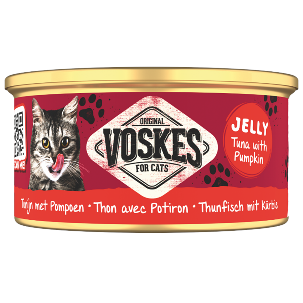 Voskes Ton Balığı ve Balkabağı Kedi Konservesi 85gr
