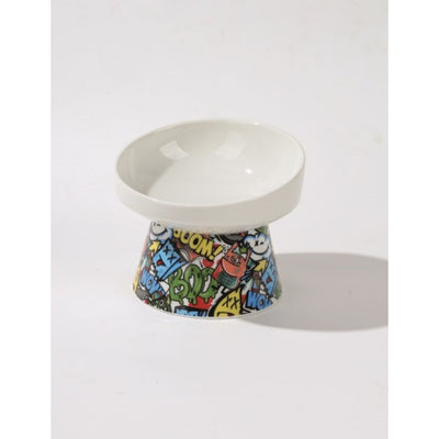 M-Pets Urban Style Tiltd Seramik Mama Kabi 150ml Mi̇x Color