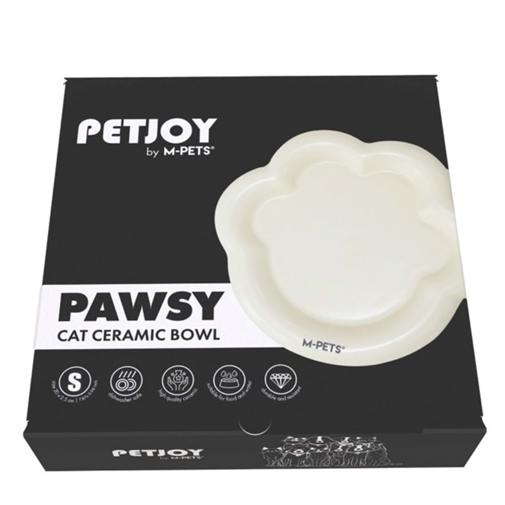 M-Pets Pawsy Seramik Mama Kabı White 100ml