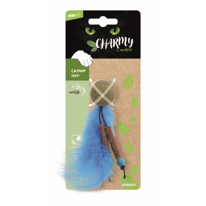 M-Pets Charmy Bugbear Catnipli Kedi Oyuncağı Blue