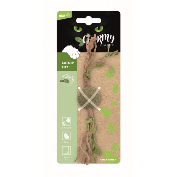 M-Pets Charmy Brancy Catnipli Kedi Oyuncağı Green