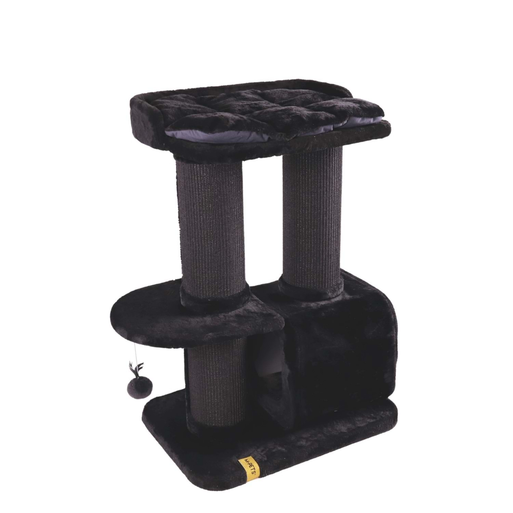 M-PETS Panther Premium Casbah Kedi Tırmalama Black