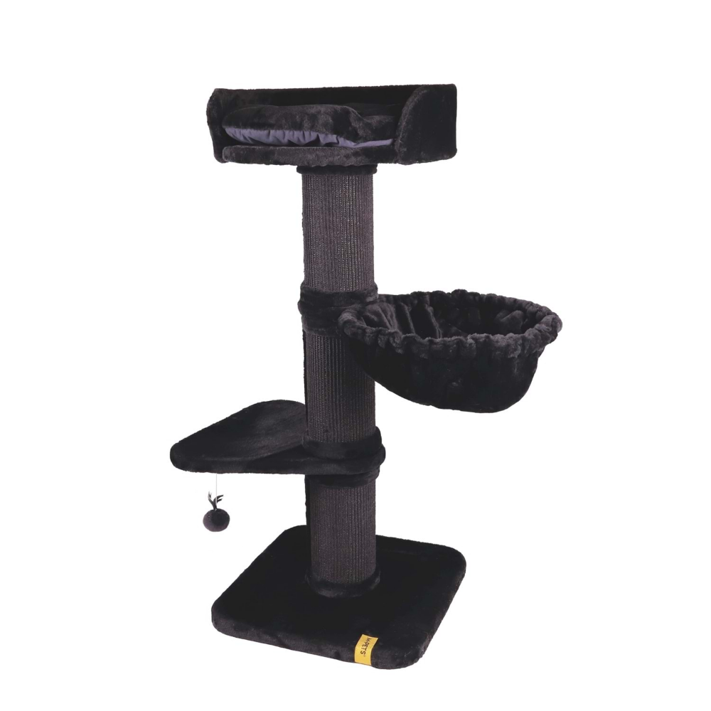 M-PETS Panther Premium Nıdo Kedi Tırmalama Black