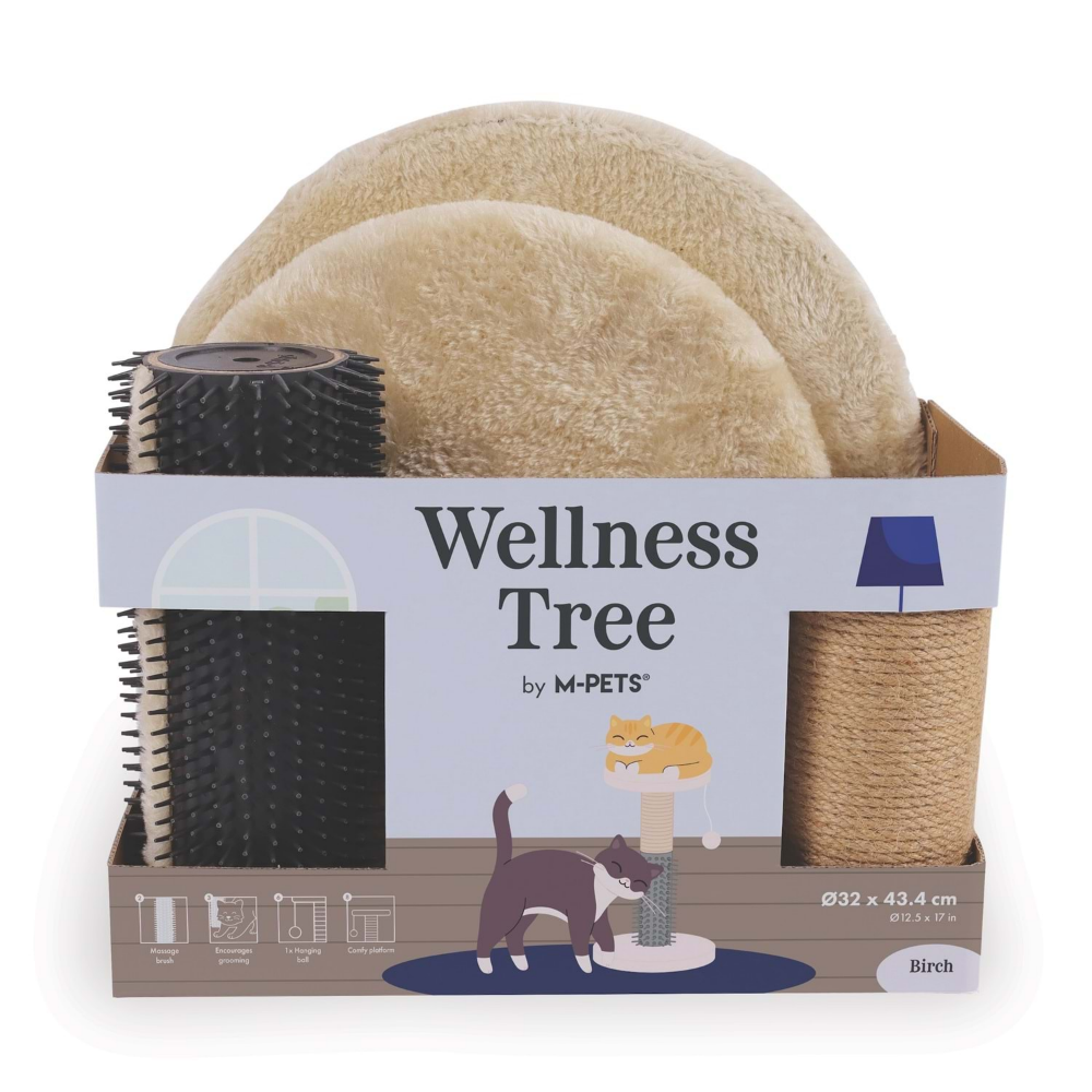 M-Pets Wellness Kedi Tırmalama Birch Brown