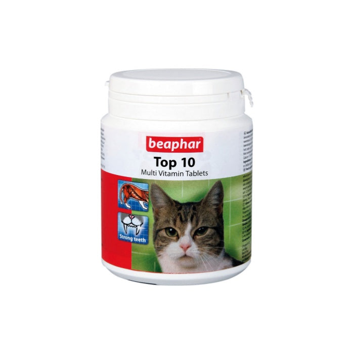 Beaphar Top 10 Kedi Vitamin 180 Tab.
