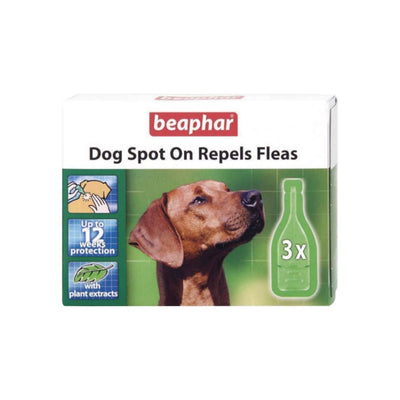 Beaphar Dog Spot On Repels Fleas - Köpek Dış Parazit 3 Ad.