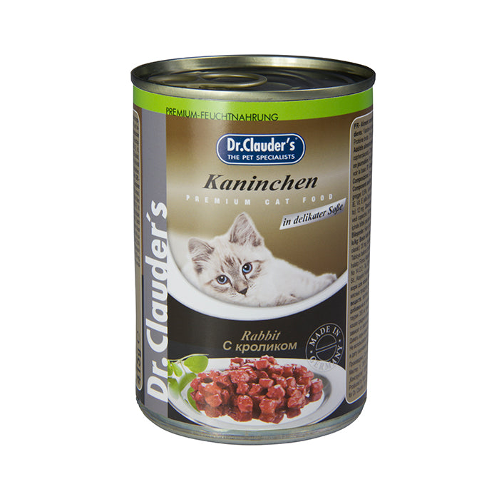 Dr.Clauder'S Tavşan Etli Kedi Konservesi 415gr
