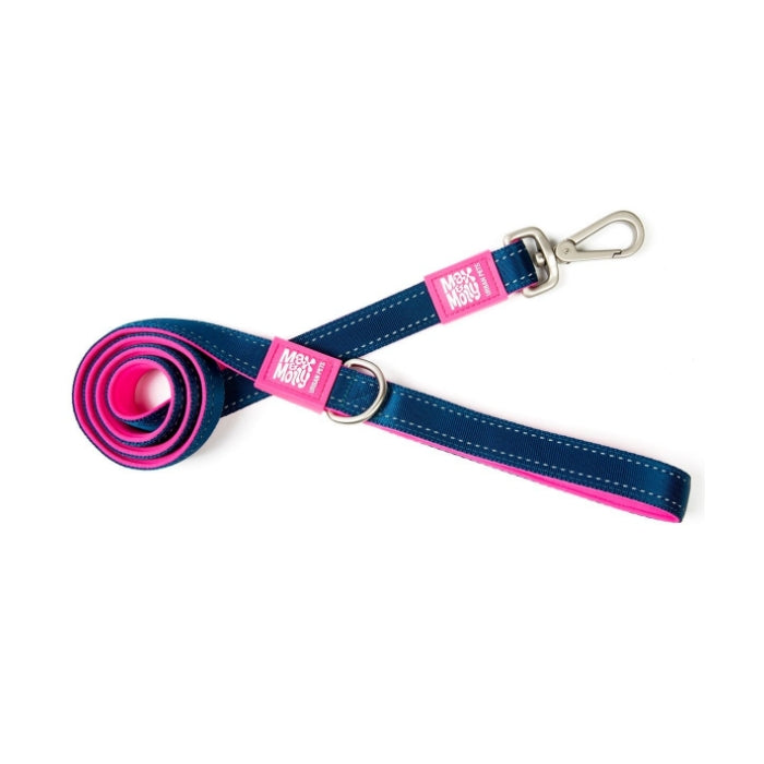 Max & Molly Matrix Pink Gezdirme Kayışı M