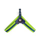 Max & Molly Q-Fit Matrix Lime Green Göğüs Tasması M