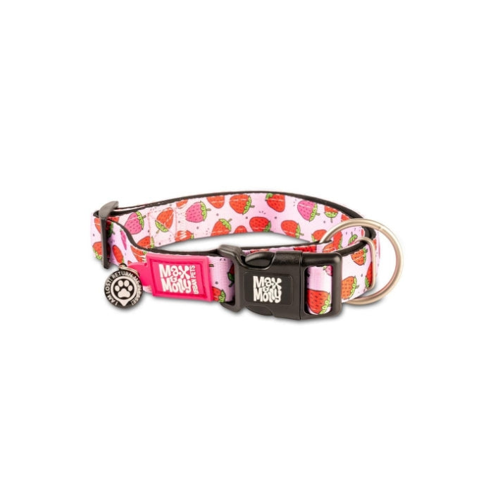 Max & Molly Strawberry Dream Smart ID Köpek Boyun Tasması S