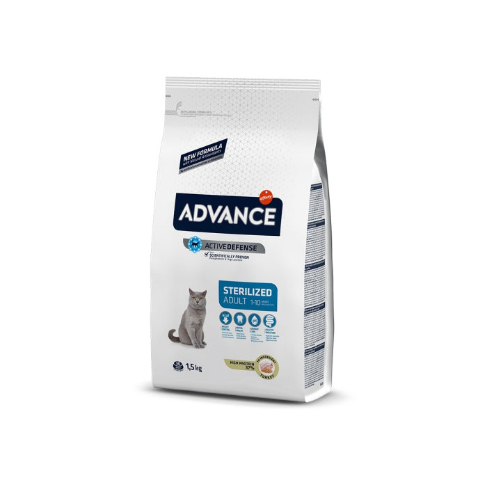 Advance Sterilised Hindili 1.5 Kg Kısırlaştırılmış Kuru Kedi Maması