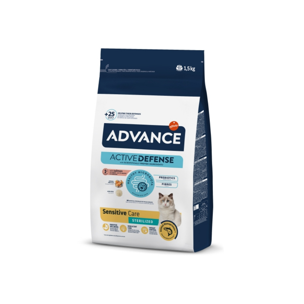 Advance Sterilised Somonlu 1.5 Kg Kısırlaştırılmış Kuru Kedi Maması