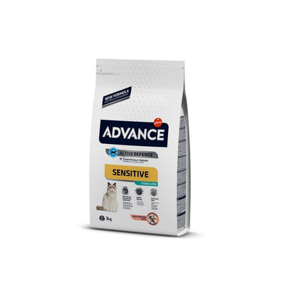 Advance Sterilised Somonlu 3 Kg Kısırlaştırılmış Kuru Kedi Maması