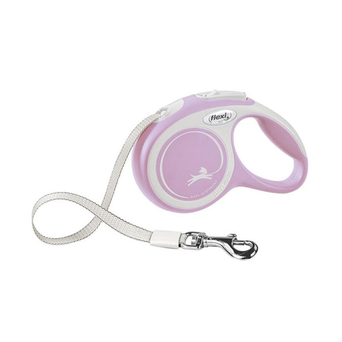 Flexi New Comfort Small 5m Şerit Gezdirme Rose