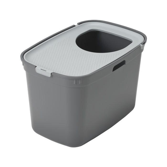 Moderna Top Cat Kapalı Kedi Tuvaleti Cool Grey (Gri) 59cm