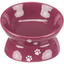 Trixie Yükseltilmiş Seramik Kedi Mama Kabı 0,15 L, 13 Cm, Mürdüm