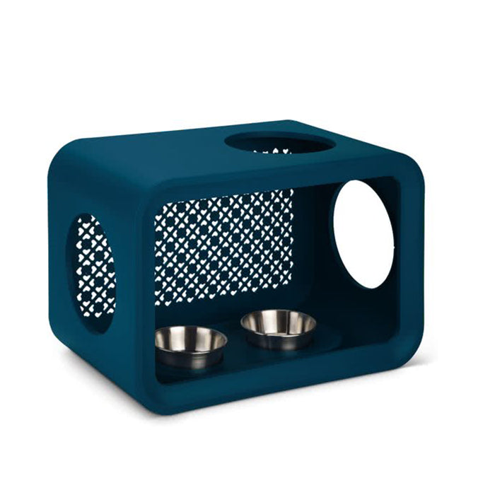 Beeztees Küp Kedi Yemek Seti Lacivert 49*49*32,6cm