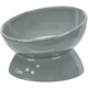 Trixie Xxl Yükseltilmiş Seramik Kedi Mama Kabı 0,35 L, 17 Cm, Gri
