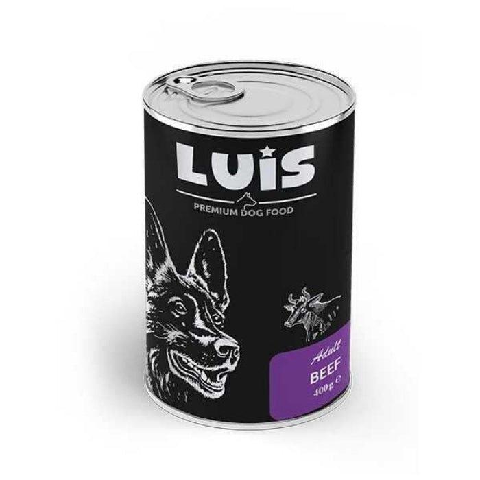 Luis Sığır Etli Yetişkin Köpek Konservesi 400gr