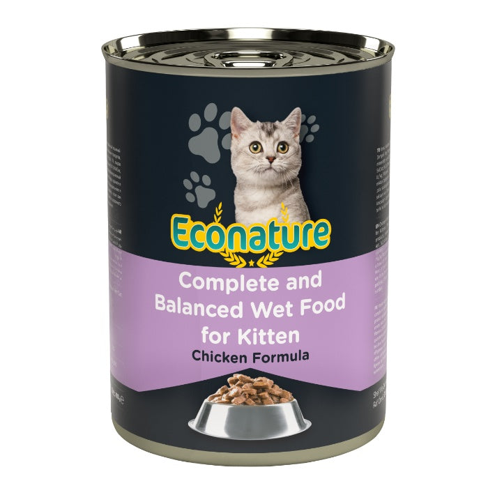 Econature Yavru Kedi Tavuk Etli 400gr
