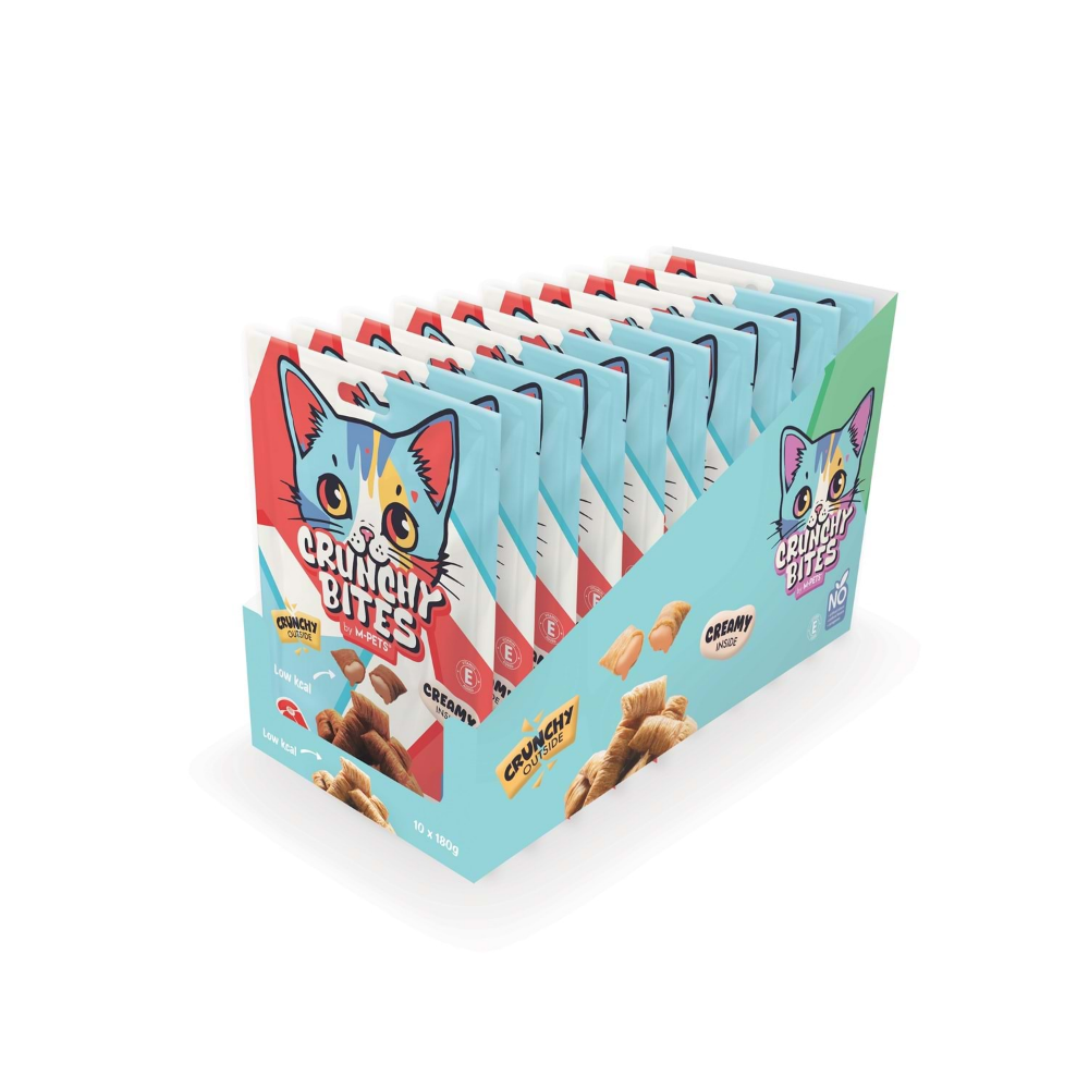 M-Pets Crunchy Bıtes Biftekli Kedi Ödülü 180gr