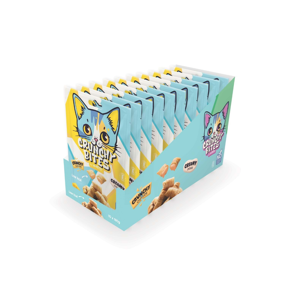 M-Pets Crunchy Bıtes Peynirli Kedi Ödülü 180gr