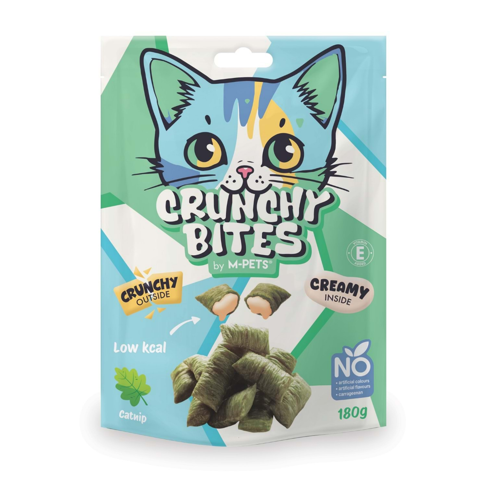 M-Pets Crunchy Bıtes Catnipli Kedi Ödülü 180gr