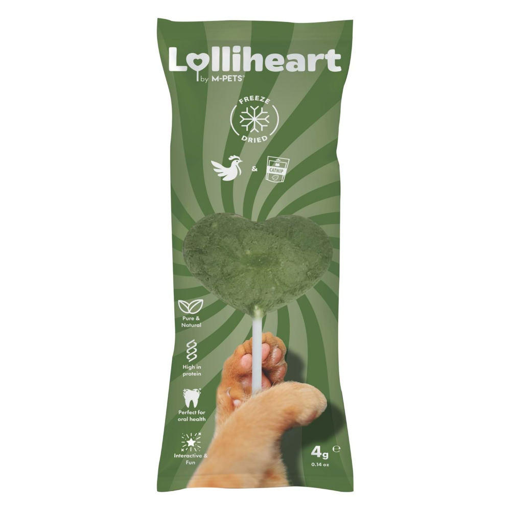 M-Pets Lolliheart Catnipli Kedi Ödülü 4Gr