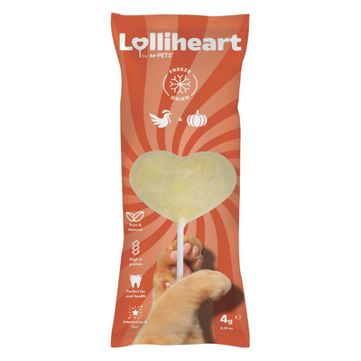 M-Pets Lolliheart Balkabaklı Kedi Ödülü 4Gr