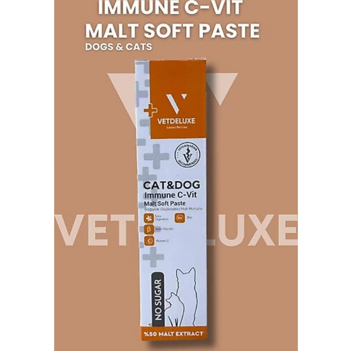 VETDELUXE Immune C Malt Paste 100gr