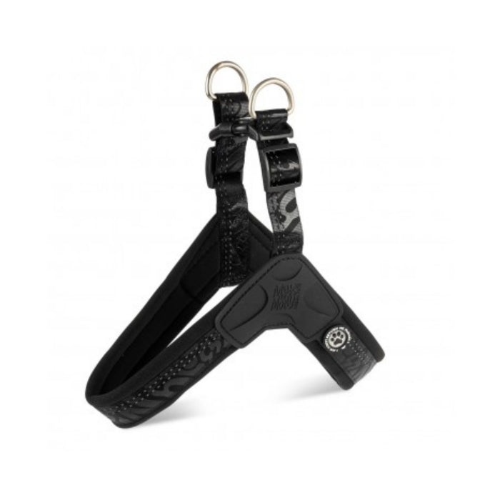 Matrix 2.0 Akıllı Künyeli Q-Fit Köpek Göğüs Tasması - Black (M)